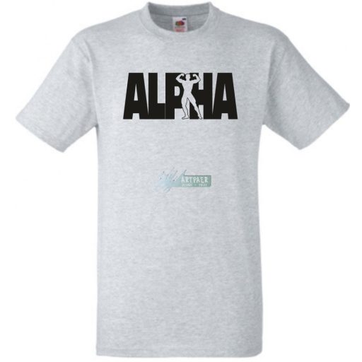 Alpha - Alfa - Falkavezér férfi rövid ujjú póló