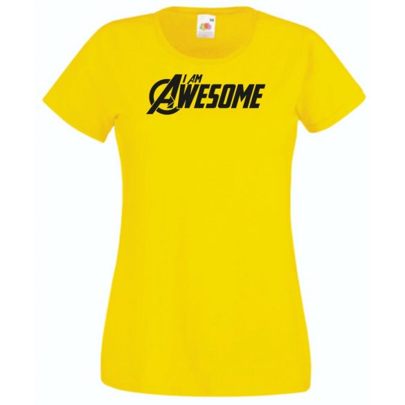 Fantasztikus vagyok - I Am Awesome női rövid ujjú póló