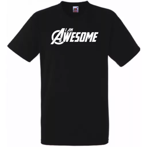 Fantasztikus vagyok - I Am Awesome férfi rövid ujjú póló