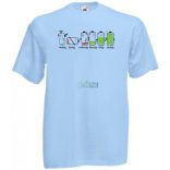 A heti (fáradság) töltöttség férfi rövid ujjú póló