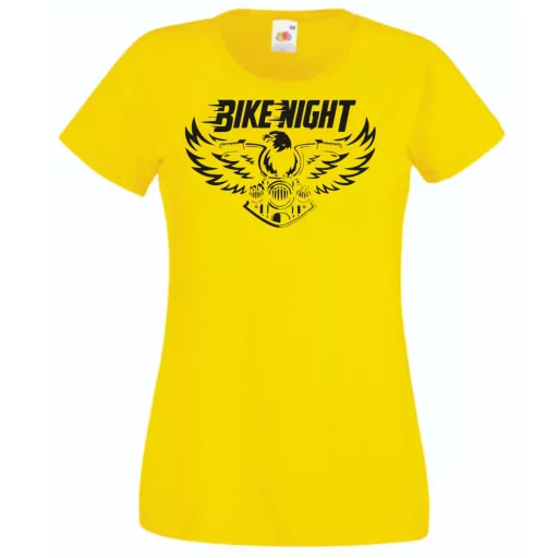 Motor Fan Bike Night női rövid ujjú póló
