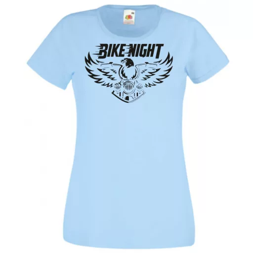 Motor Fan Bike Night női rövid ujjú póló