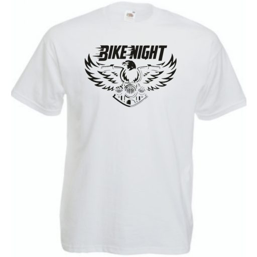 Motor Fan Bike Night férfi rövid ujjú póló