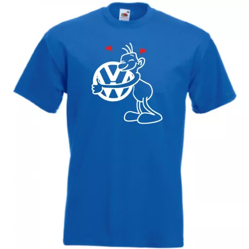Humor Auto fan I Love VW férfi rövid ujjú póló