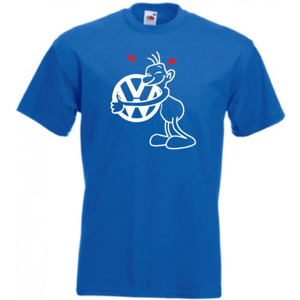 Humor Auto fan I Love VW férfi rövid ujjú póló