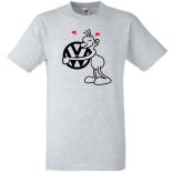 Humor Auto fan I Love VW férfi rövid ujjú póló