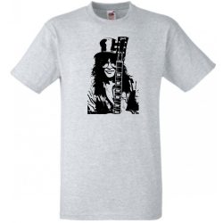Legendás gitáros Slash férfi rövid ujjú póló