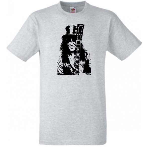 Legendás gitáros Slash férfi rövid ujjú póló