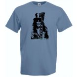 Legendás gitáros Slash férfi rövid ujjú póló