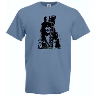 Legendás gitáros Slash férfi rövid ujjú póló