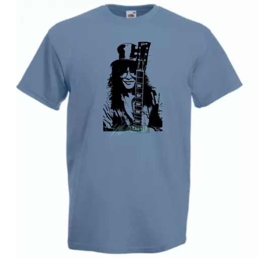 Legendás gitáros Slash férfi rövid ujjú póló