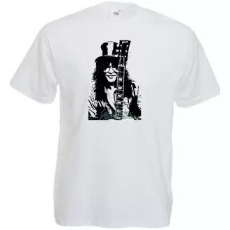 Legendás gitáros Slash férfi rövid ujjú póló