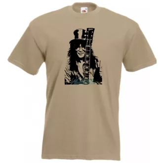 Legendás gitáros Slash férfi rövid ujjú póló