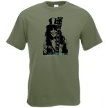 Legendás gitáros Slash férfi rövid ujjú póló