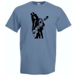 Legendás gitáros Slash férfi rövid ujjú póló