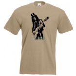 Legendás gitáros Slash férfi rövid ujjú póló