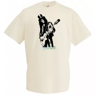 Legendás gitáros Slash férfi rövid ujjú póló