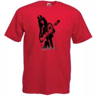 Legendás gitáros Slash férfi rövid ujjú póló