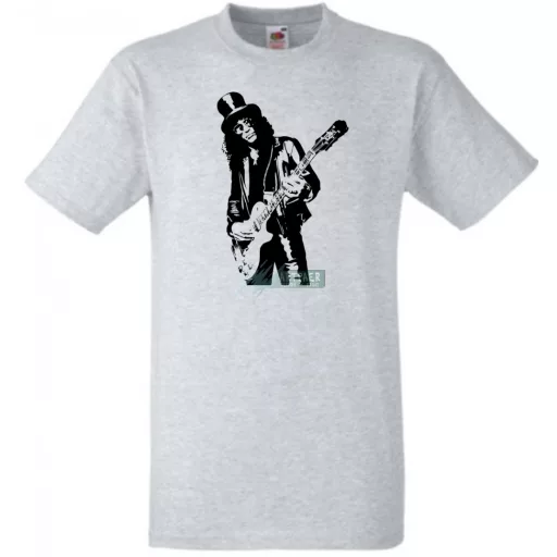 Legendás gitáros Slash férfi rövid ujjú póló