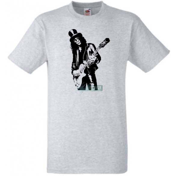 Legendás gitáros Slash férfi rövid ujjú póló