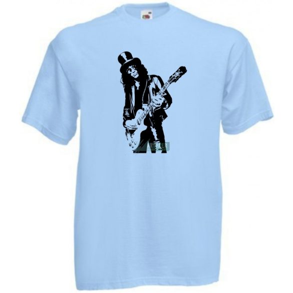 Legendás gitáros Slash férfi rövid ujjú póló