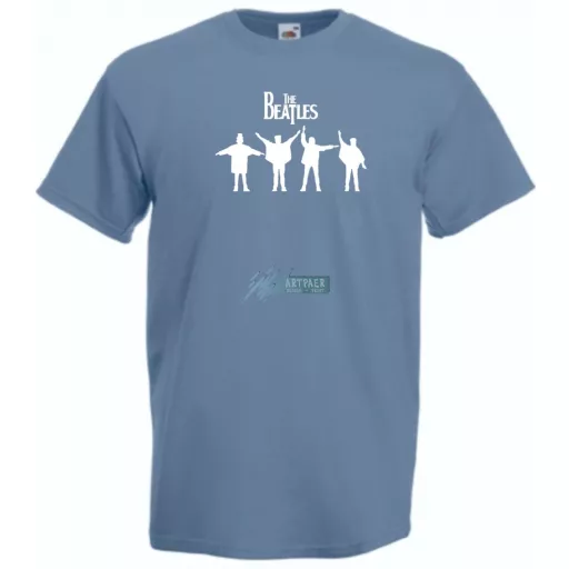 Retro Beatles Minima férfi rövid ujjú póló