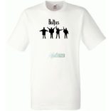 Retro Beatles Minima férfi rövid ujjú póló