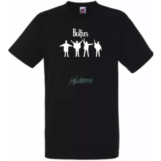 Retro Beatles Minima férfi rövid ujjú póló