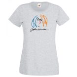 Retro John Lennon női rövid ujjú póló