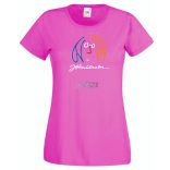 Retro John Lennon női rövid ujjú póló