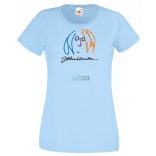 Retro John Lennon női rövid ujjú póló