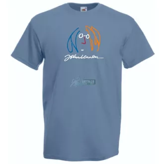 Retro John Lennon férfi rövid ujjú póló