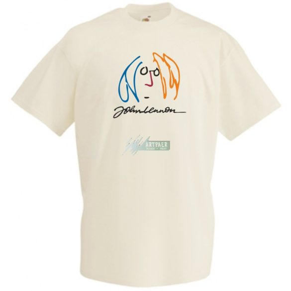 Retro John Lennon férfi rövid ujjú póló