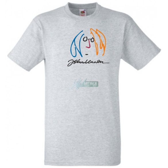 Retro John Lennon férfi rövid ujjú póló