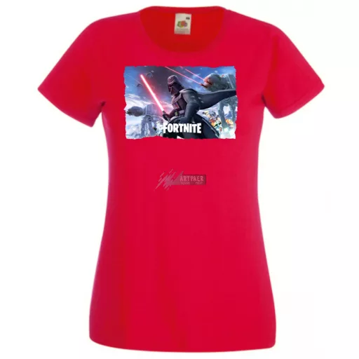 Game fan The Empire -A Hősök - Fortnite stílus női rövid ujjú póló