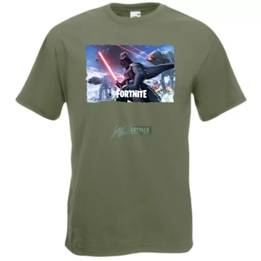 Game fan The Empire -A Hősök - Fortnite stílus férfi rövid ujjú póló