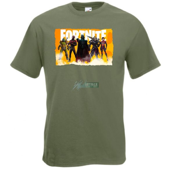Game fan The Empire -B Hősök - Fortnite stílus férfi rövid ujjú póló