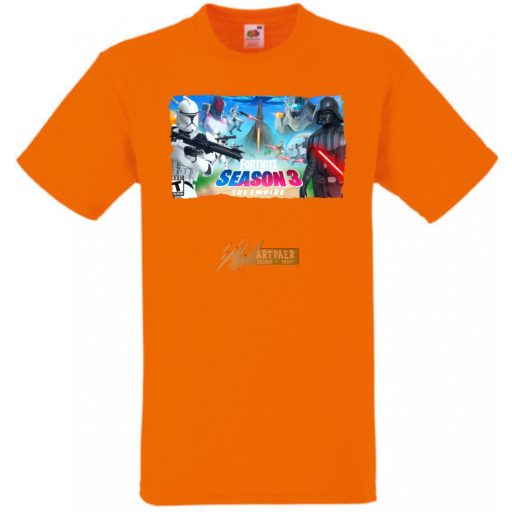 Game fan The Empire -C Hősök - Fortnite stílus gyerek rövid ujjú póló