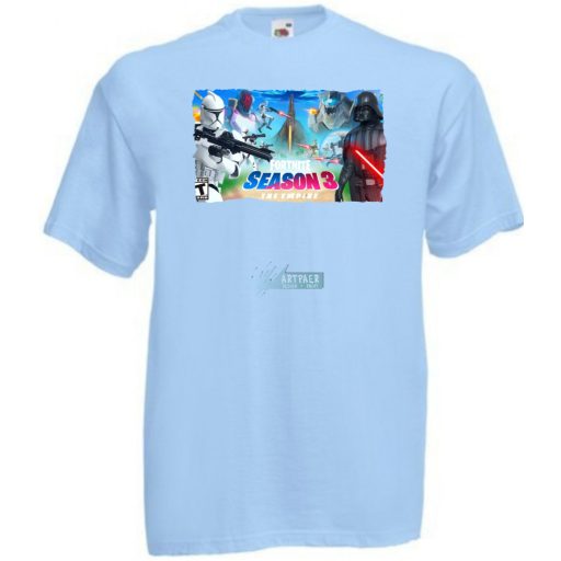 Game fan The Empire -C Hősök - Fortnite stílus gyerek rövid ujjú póló