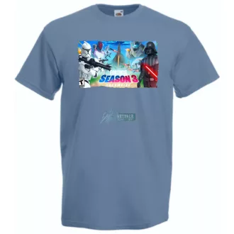   Game fan The Empire -C Hősök - Fortnite stílus férfi rövid ujjú póló