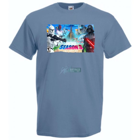 Game fan The Empire -C Hősök - Fortnite stílus férfi rövid ujjú póló