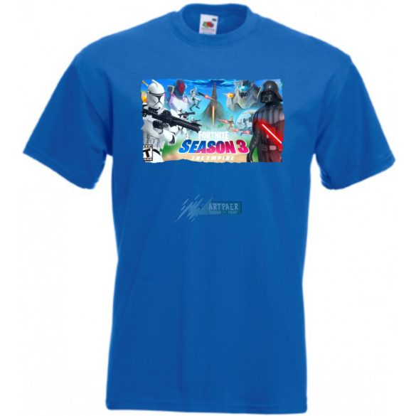 Game fan The Empire -C Hősök - Fortnite stílus férfi rövid ujjú póló