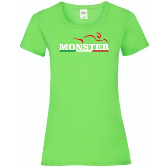 Motor fan Ducati Monster minima női rövid ujjú póló