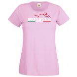 Motor fan Ducati Monster minima női rövid ujjú póló