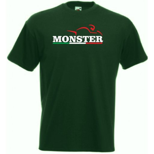 Motor fan Ducati Monster minima férfi rövid ujjú póló