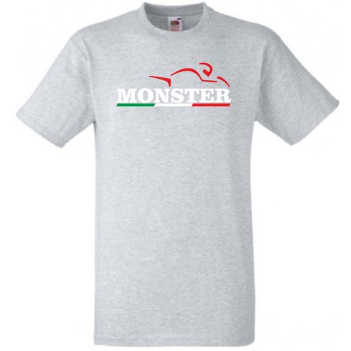 Motor fan Ducati Monster minima férfi rövid ujjú póló