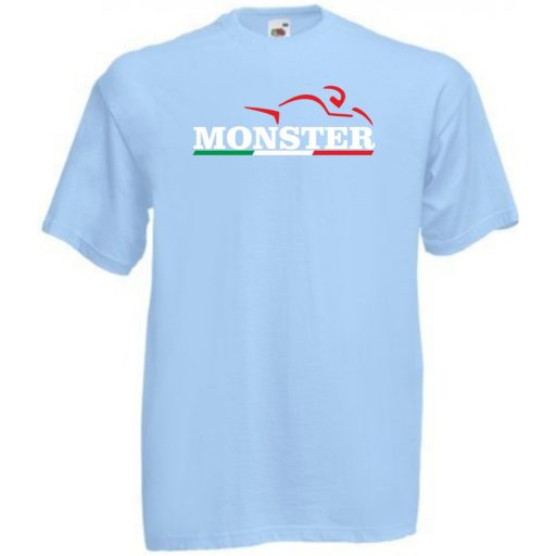 Motor fan Ducati Monster minima férfi rövid ujjú póló