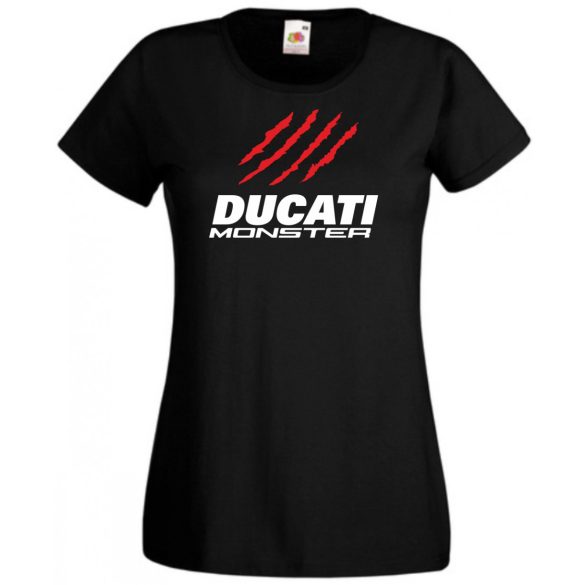 Motor fan Ducati Monster női rövid ujjú póló