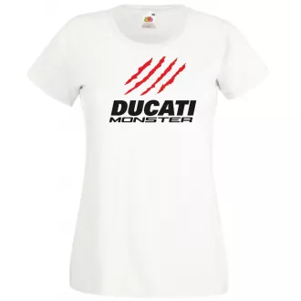 Motor fan Ducati Monster női rövid ujjú póló