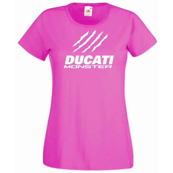 Motor fan Ducati Monster női rövid ujjú póló